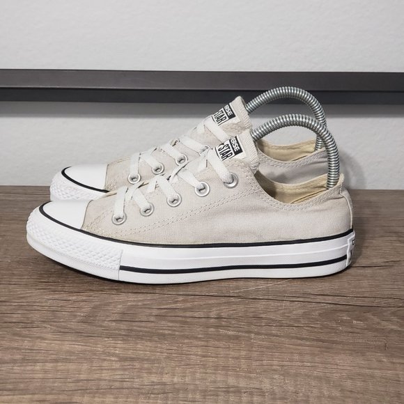 Converse Shoes - Converse Chuck Taylor All-Star Low Women's Athletic Shoes Size 6 Beige